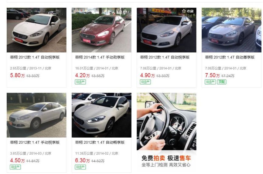菲亚特菲翔二手车多少钱合适,菲亚特菲翔二手车推荐