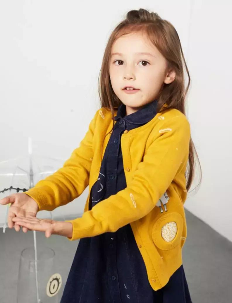 回头率高的秋装,儿童中长款洋气秋装