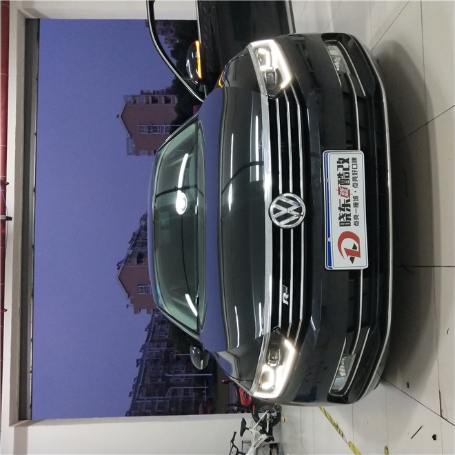 迈腾b8l老款随动大灯介绍,迈腾b8l大灯改透镜