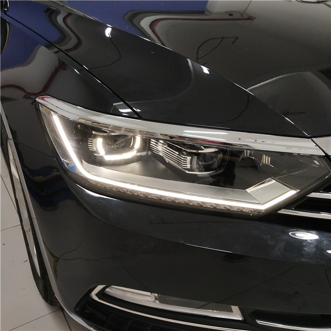 迈腾b8l老款随动大灯介绍,迈腾b8l大灯改透镜