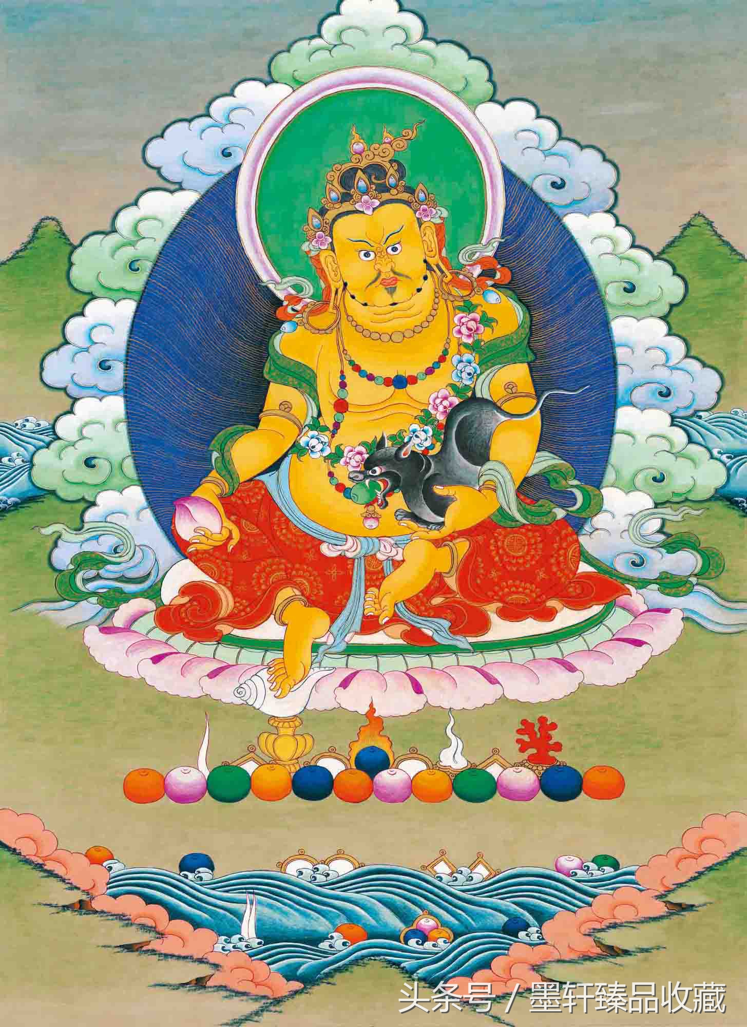 精品唐卡高清图文殊,唐卡古画入门教学视频