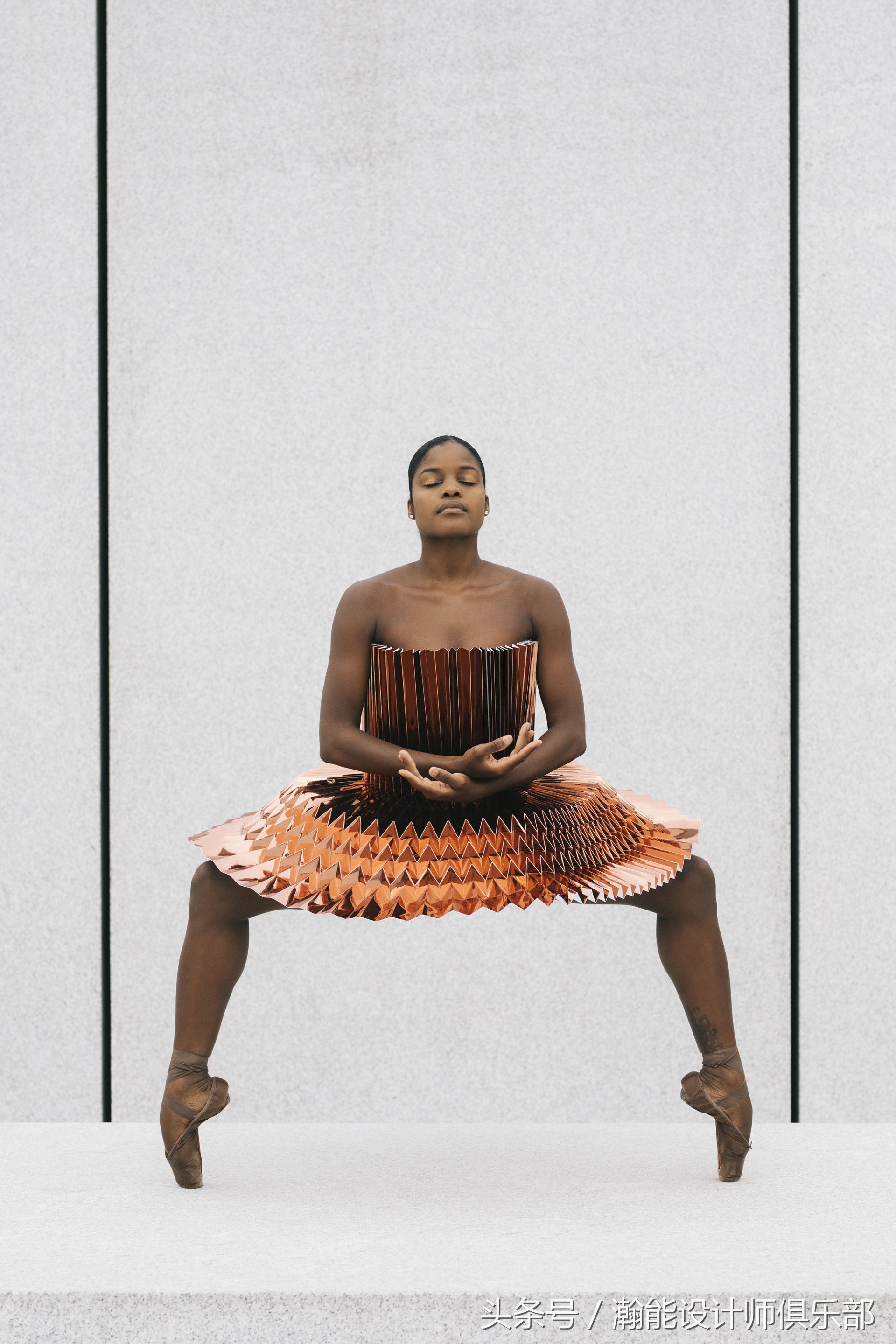 折纸舞蹈衣,折立体的芭蕾舞裙