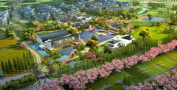 休闲农庄案例分析,特色农庄风景图