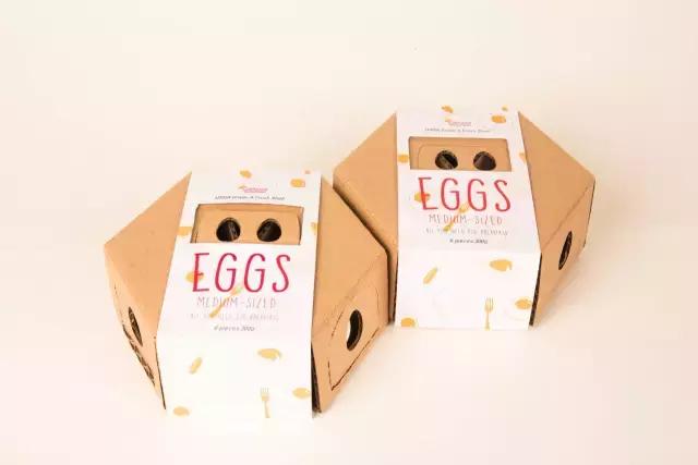 鸡蛋高级感的包装设计,国外创意独特的鸡蛋包装设计