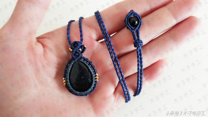 编织吊坠项链绳线要多长,手绳编织教程视频手链项链