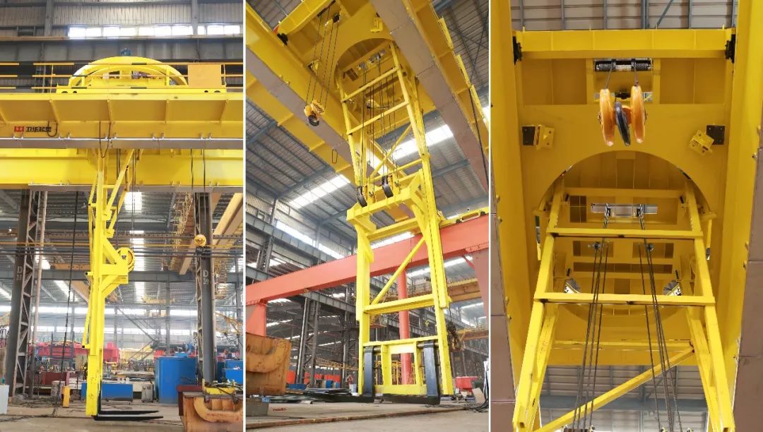 卫华起重机双梁桥式抓斗起重机,河南卫华10吨双梁桥式起重机参数