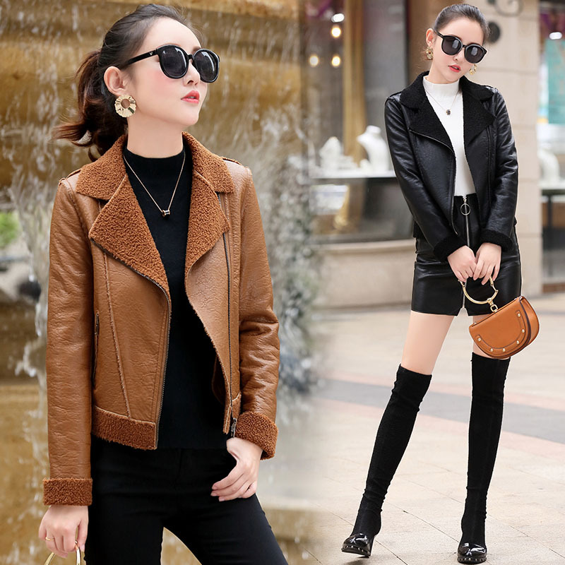 大版皮衣夹克穿搭,夹克皮衣高级穿搭