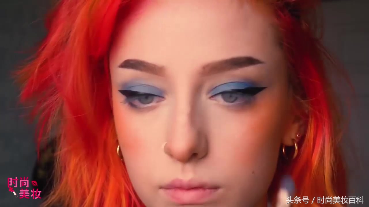 让妆容更精致的化妆技巧,圆脸单眼皮肿眼泡妆容欧美妆