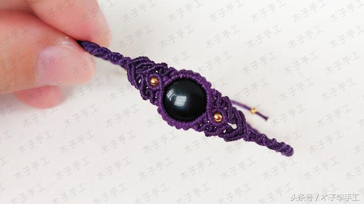 闺蜜同款金豆手链编法,闺蜜手链编法教程大全