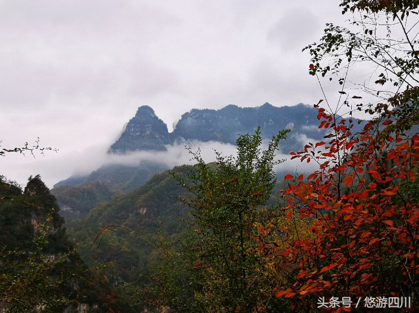2020光雾山红叶观赏最佳地点,巴中光雾山红叶路线