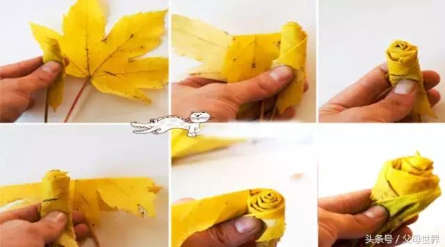 用枯枝落叶做成的简单艺术品,幼儿园秋天的落叶艺术品