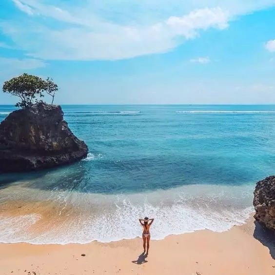 巴厘岛蓝梦岛拍照,蓝梦岛旅游网红打卡地