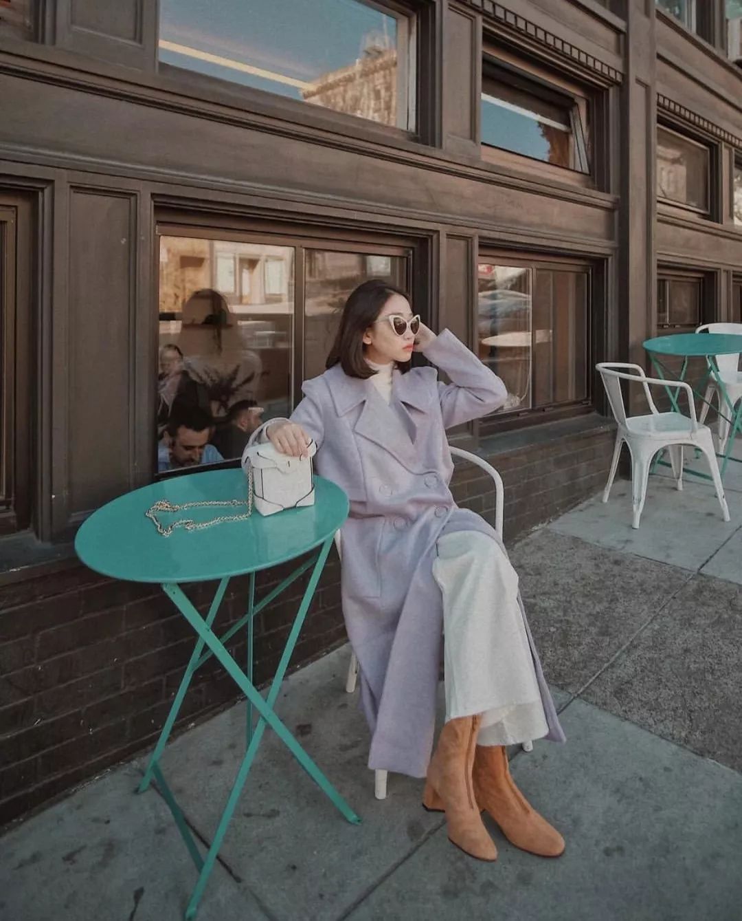 冬季穿这三款大衣别乱配靴子,适合搭配中长款大衣的靴子