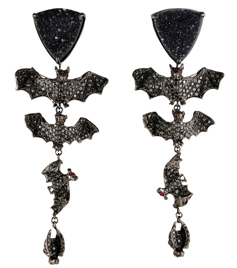 充满魔幻风格的珠宝首饰,暗黑系珠宝首饰