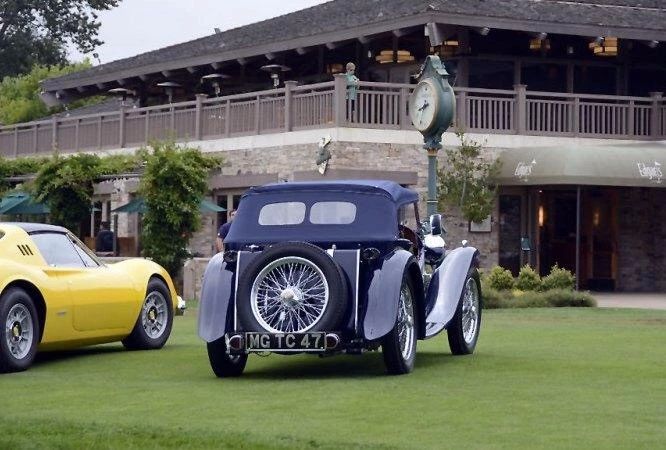 战后出口美国的第一款英国跑车-MG-TC