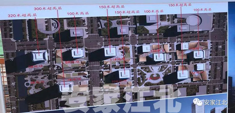 江北核心区重磅地块,中央商务区地块规划
