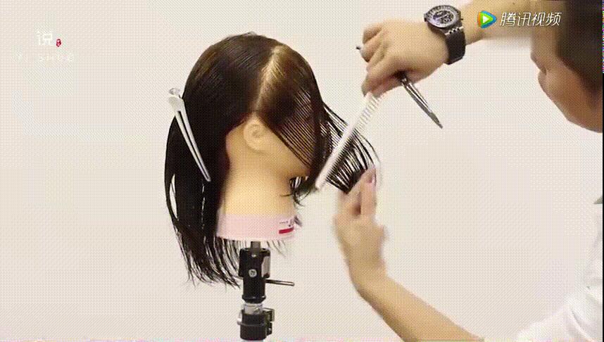 基础长碎发剪发方法与技巧,头发粗碎发多适合什么短发