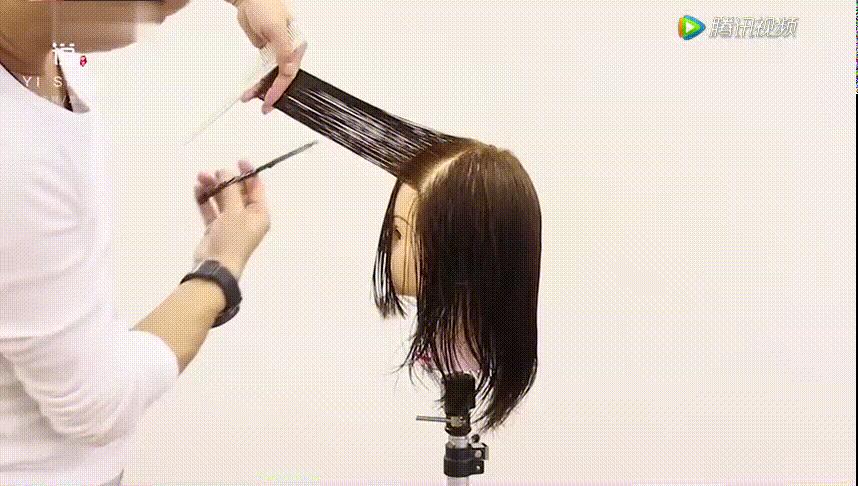 基础长碎发剪发方法与技巧,头发粗碎发多适合什么短发