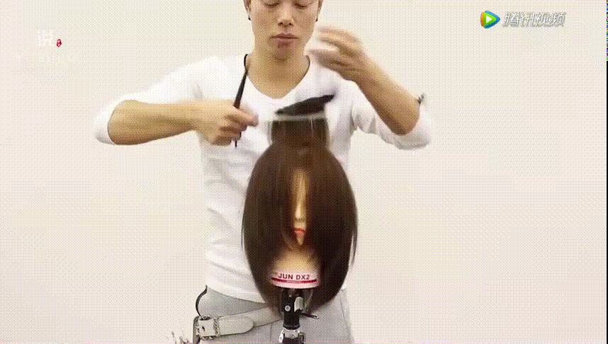 基础长碎发剪发方法与技巧,头发粗碎发多适合什么短发