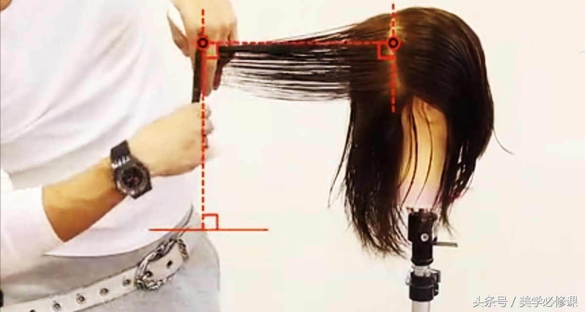 零基础剪长碎发最快的方法,粗头发怎样剪自然的碎发