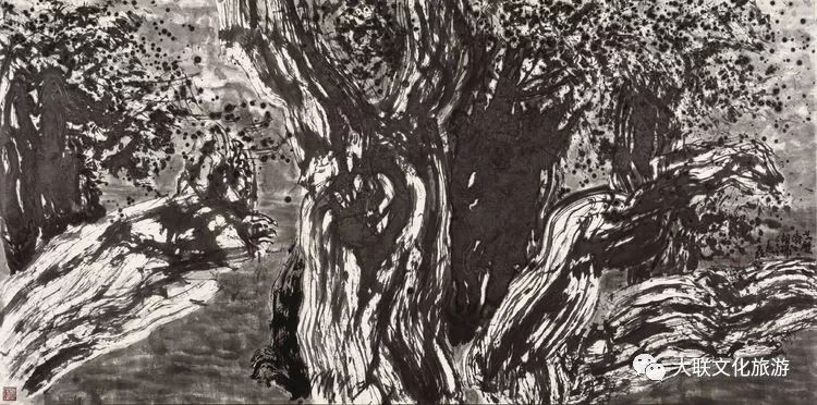 北派山水名家邀请展,荆山楚水山水作品欣赏