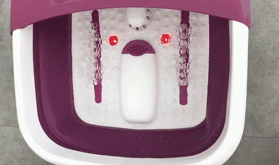 小泡脚盆自动加热按摩,脚部按摩加热足浴盆