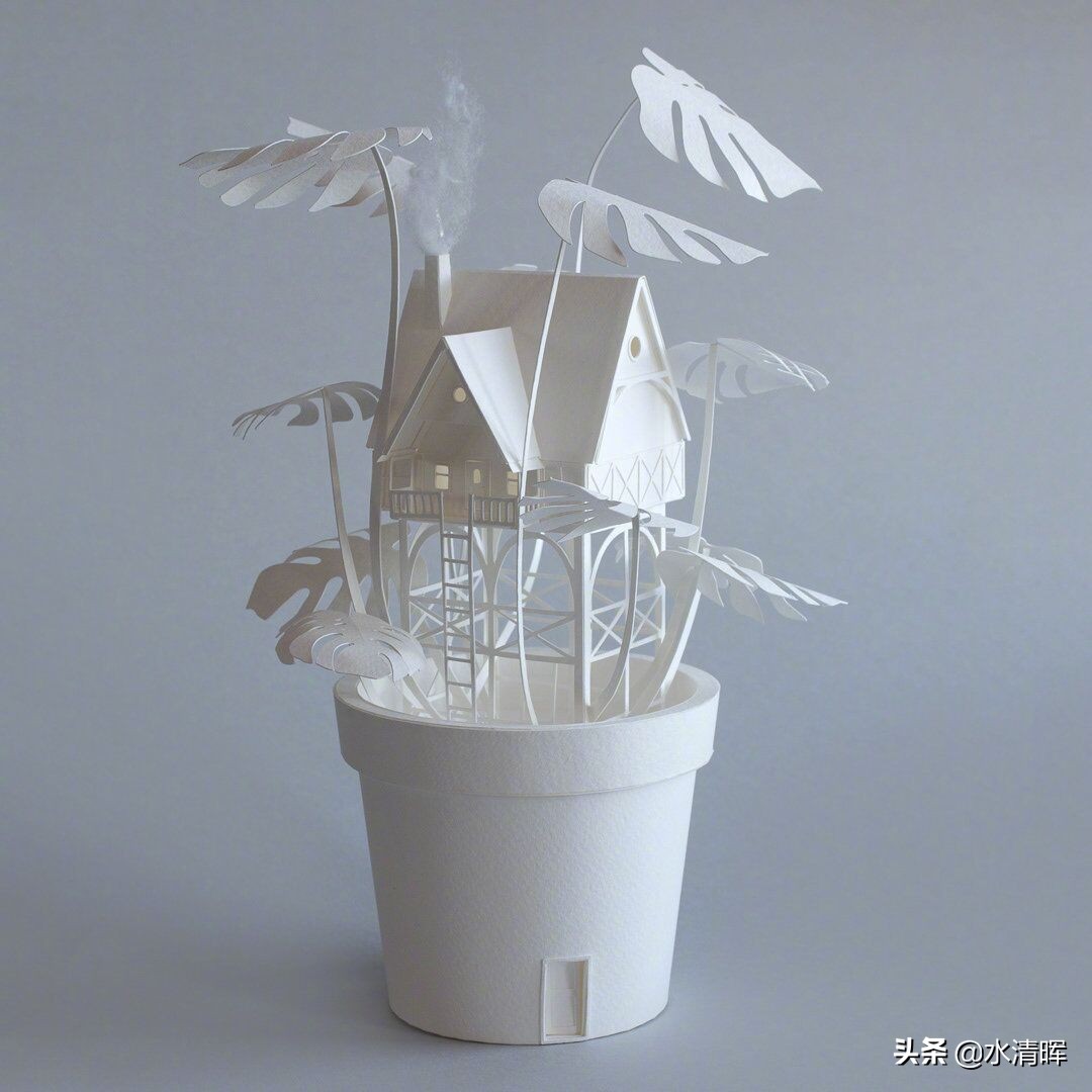 用纸杯做的可以动的动漫,纸杯创意动漫