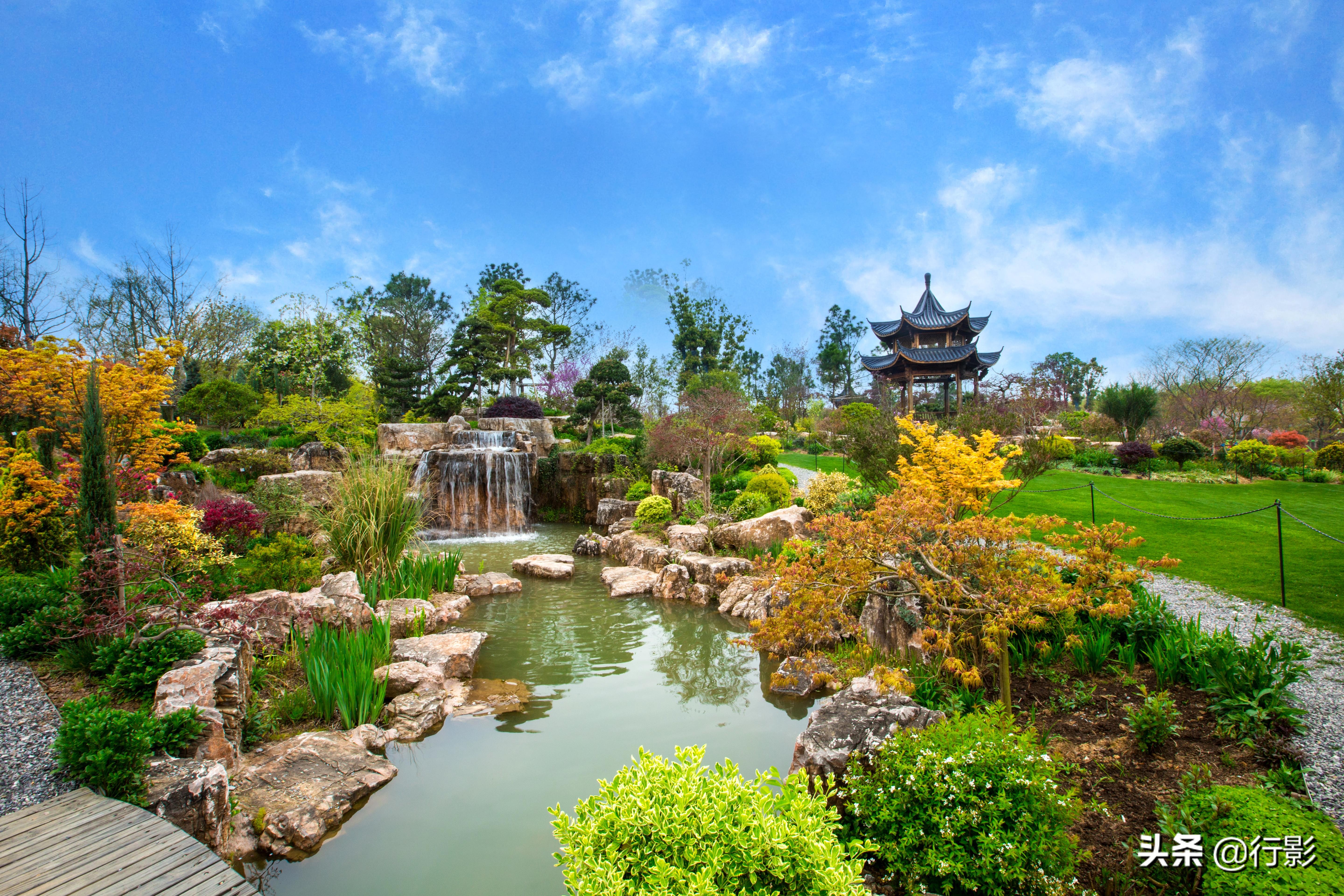 中国的布查特花园，南京溧水三叶梦华苑，圆您春天的花园梦