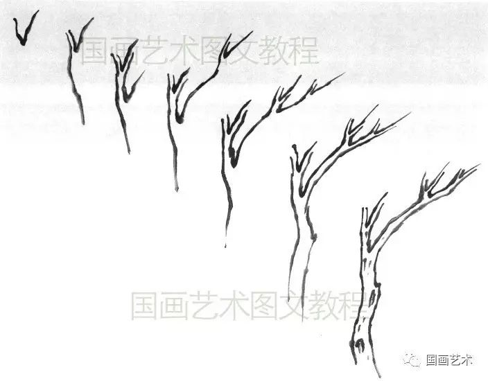 山水画基础技法山石教材,宋元国画山水画基础技法详解