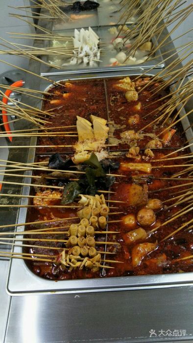 草根美食秦师香辣串