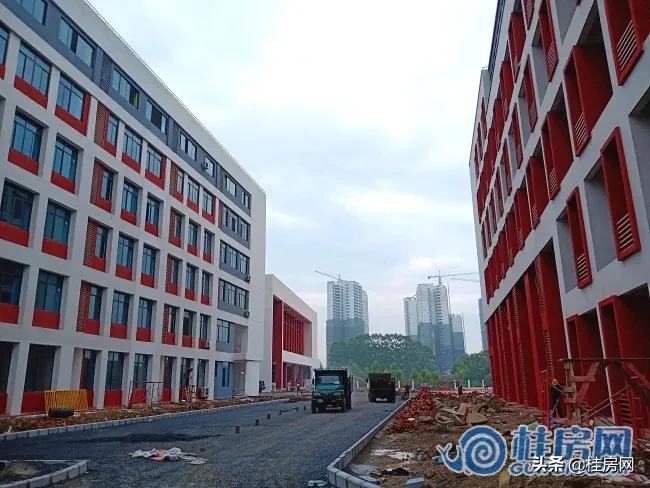 大手笔！临桂灵川七星几所新学校将投入使用，建设现场实拍图来了