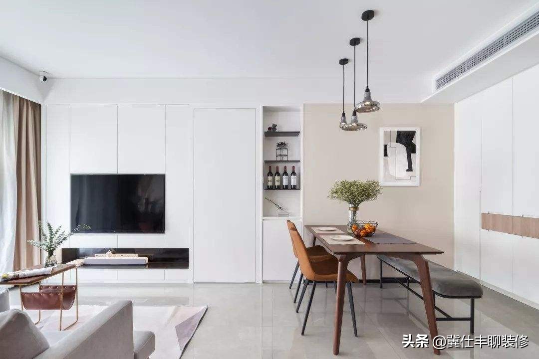 隐形门电视背景墙瓷砖效果图,电视背景墙隐形门做多高