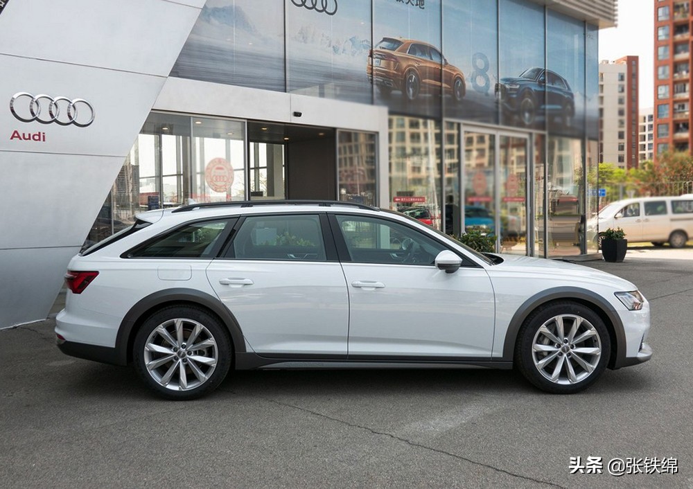 全新一代奥迪a6实拍,大气的外观设计奥迪a6allroad实车