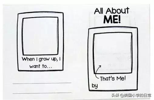 这份”写书”的感受，美国孩子从小就开始体验了