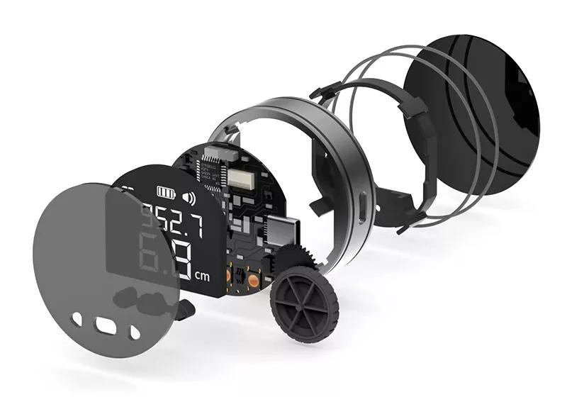 腰围测量卷尺,腰围测量器使用方法