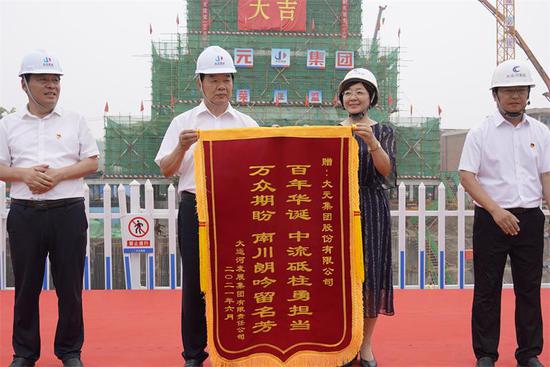 大元建筑集团公司,沧州大元南川楼施工