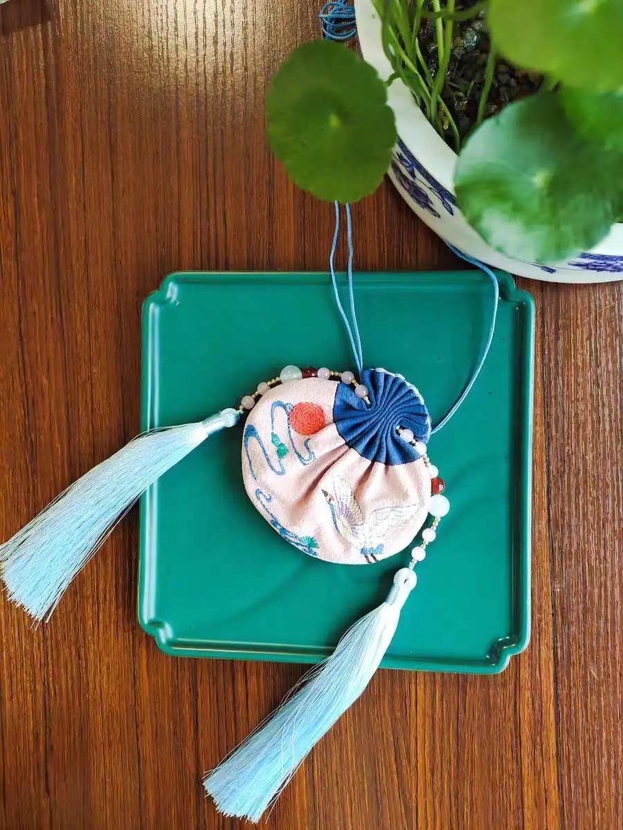 如何刺绣荷包,刺绣荷包100种图解