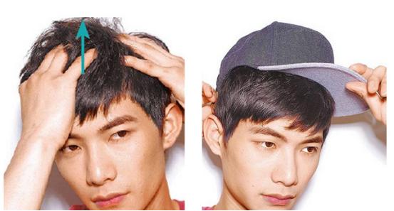戴棒球帽怎么保持发型,戴棒球帽时最好看发型