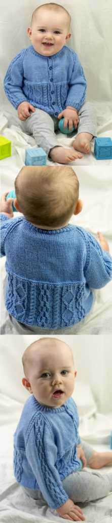 婴儿针织毛衣开领手工,完整婴儿开襟毛衣编织视频