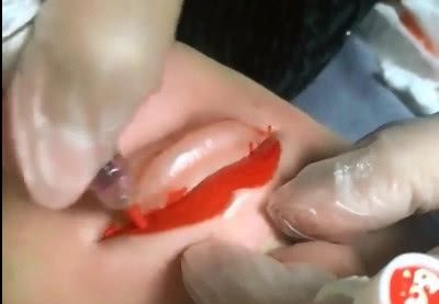 纹唇后第8天可以涂口红了吗,纹唇的效果能和涂口红一样吗