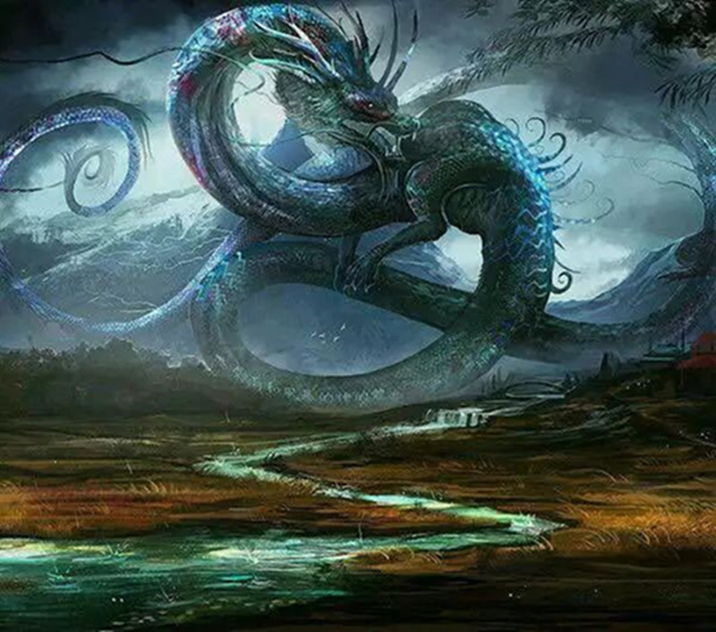 中国古神话各种龙,古代神话龙的来历