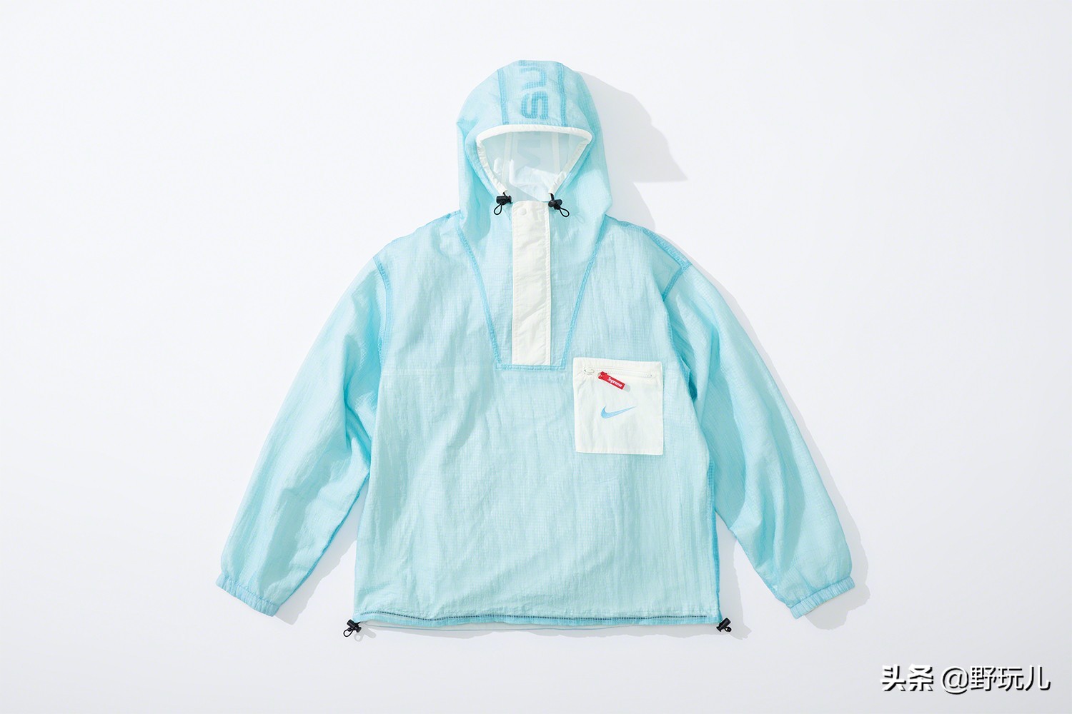 耐克supreme联名两面穿,nikexsupreme双面夹克