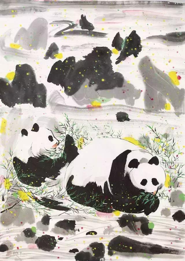 大师笔下的国宝熊猫，谁更出彩呢？