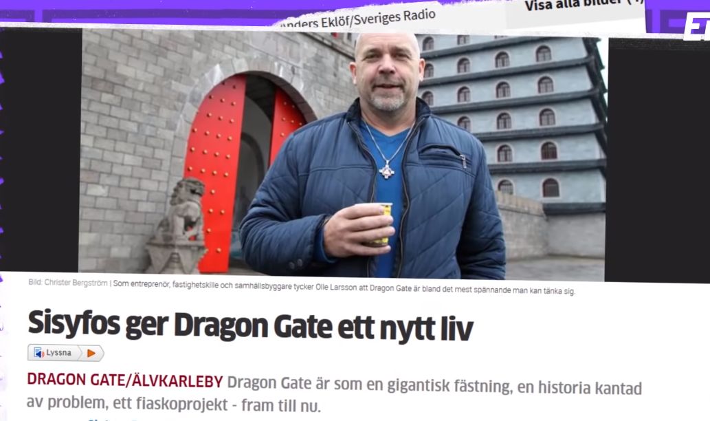 中国土豪斥资3个亿，在瑞典建了个“中国城”