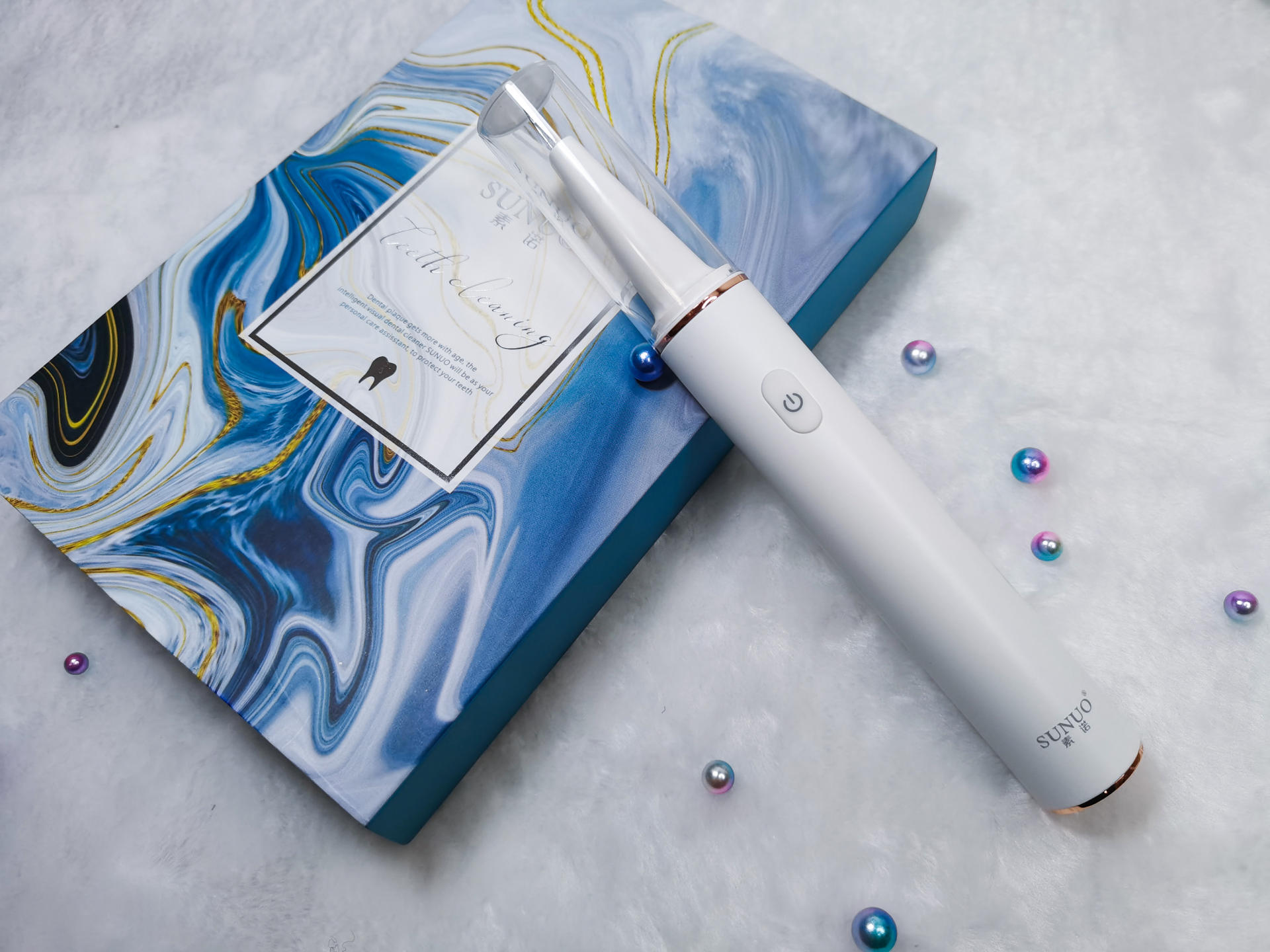 居家智能美容仪,素诺智能可视超声波洁牙仪t11pro