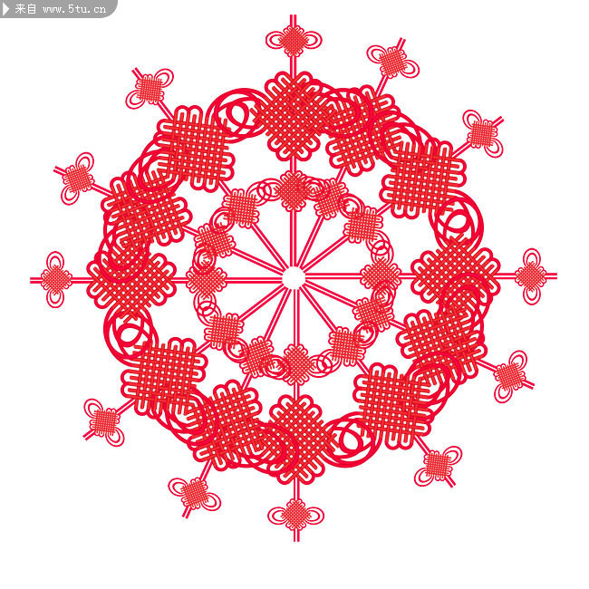 一根红绳编结,一根红绳同心结