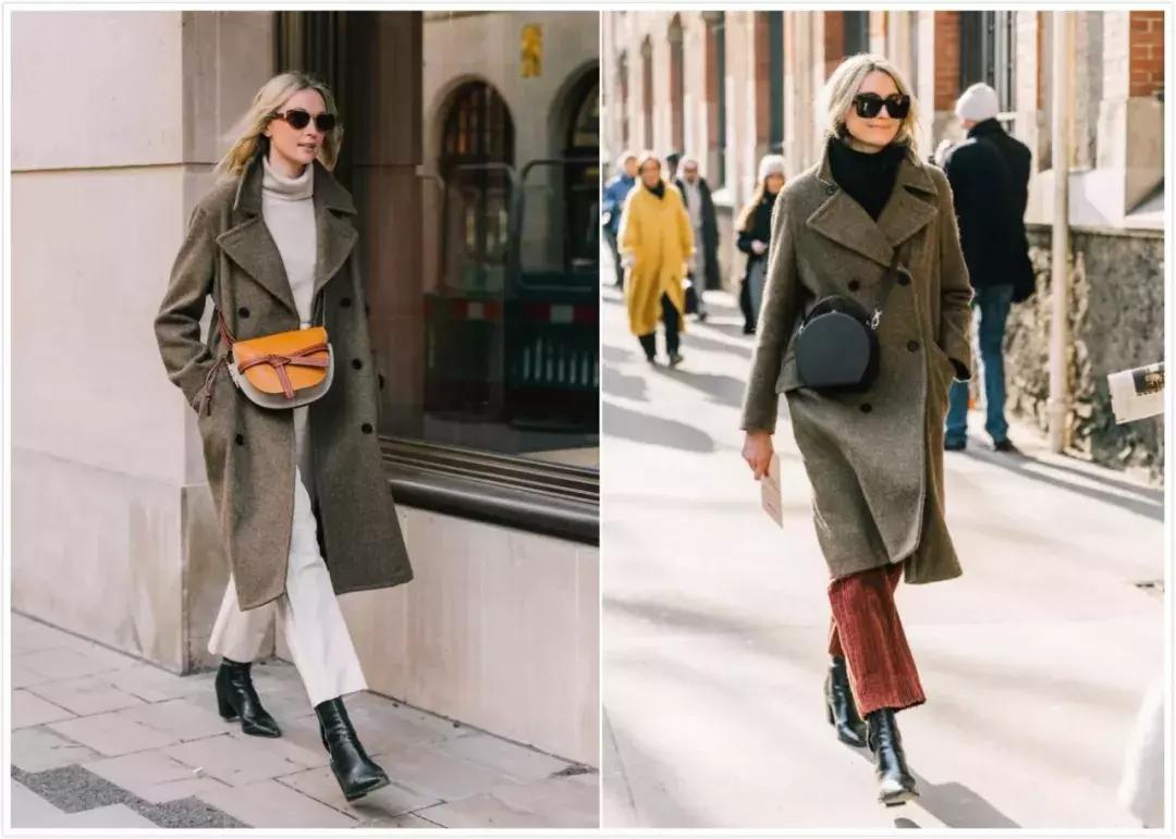 又好看也简单的大衣系法,火到烂大街的大衣时尚的穿搭方法
