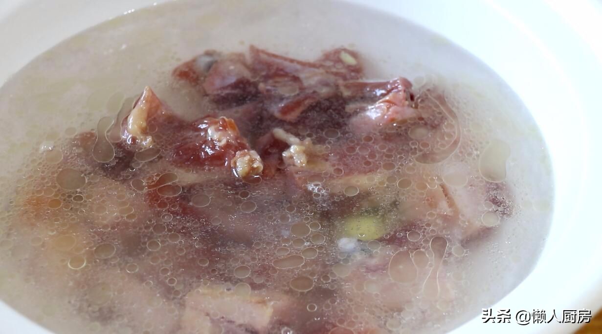 腊鸡腿蒸冬瓜做法,大锅菜腊鸡腿冬瓜