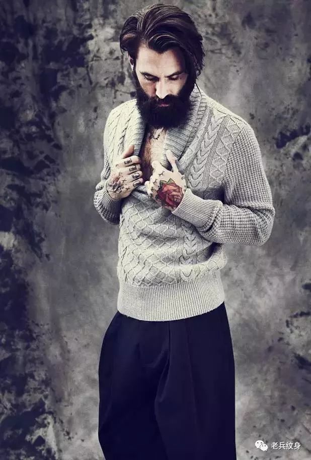 世界第一纹身模特,法国著名纹身模特