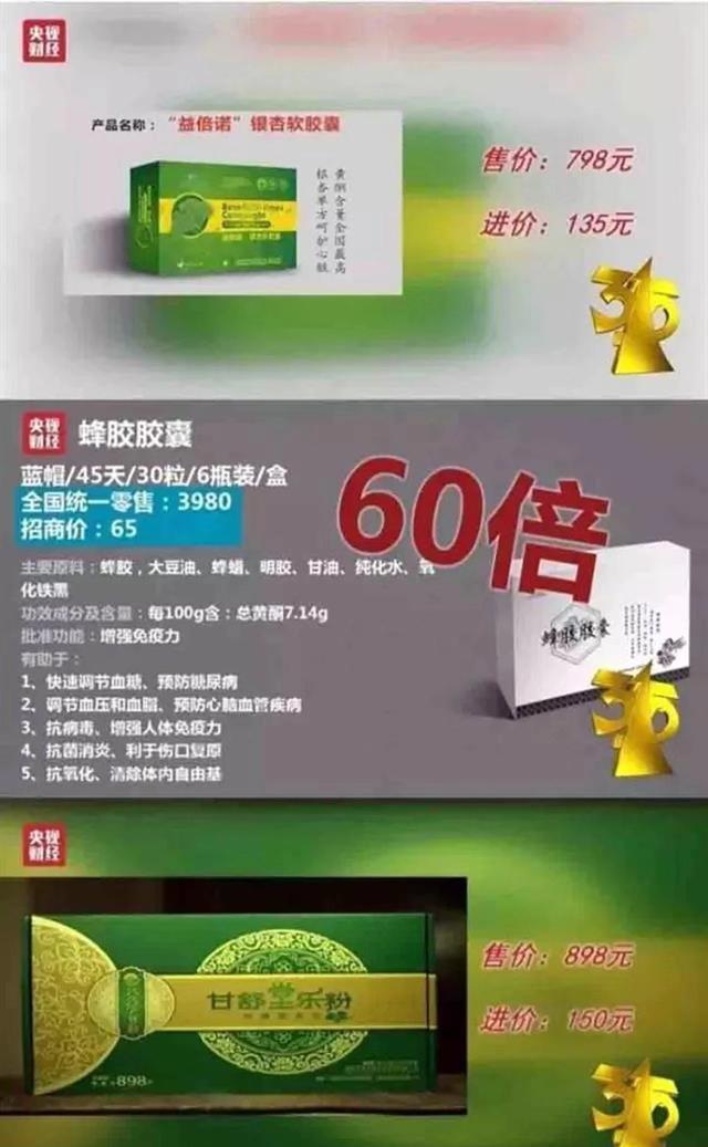 一粒保健品含多少智商税?
